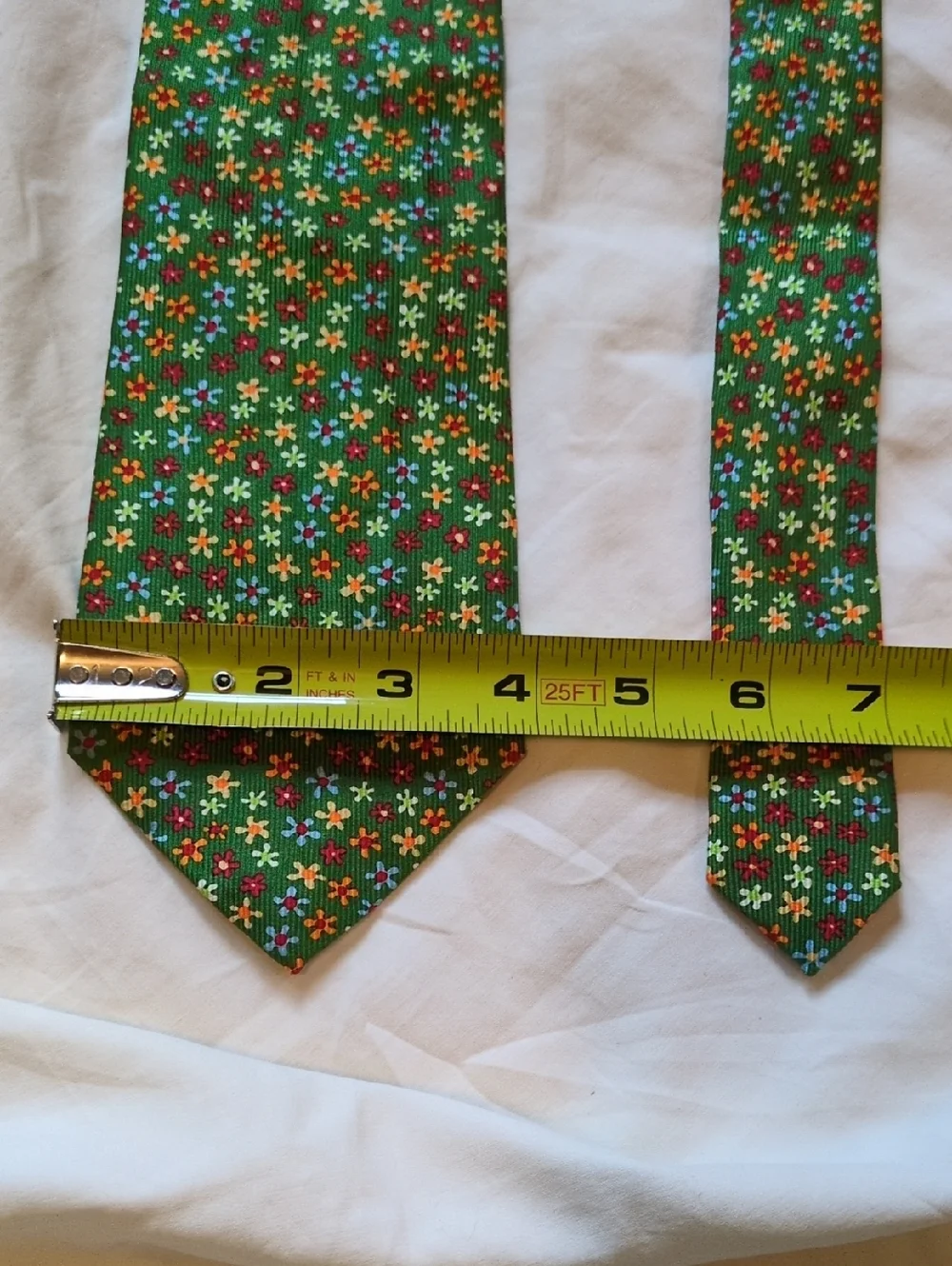 J. Crew Floral Silk Tie